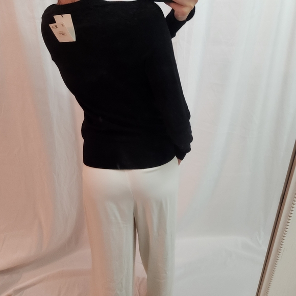 Zara Classic Black Long Sleeve Top - Picture 4 of 9